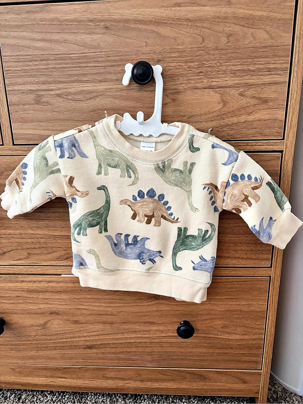 carter's Baby Dinosaur Matching Set Size 3M Like New